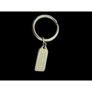 Vintage COACH Keychain Gold Tone